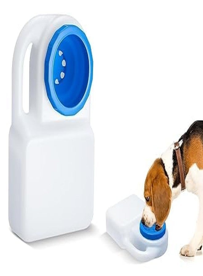 GNOLY موزع مياه محمول للكلاب من GNOLY، مقاوم للانسكاب، مزود بمقبض حمل - Image 1